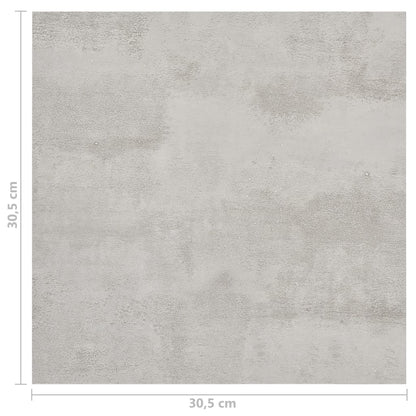 Listoni Pavimenti Autoadesivi 55 pz in PVC 5,11m² Grigio Chiaro - homemem39