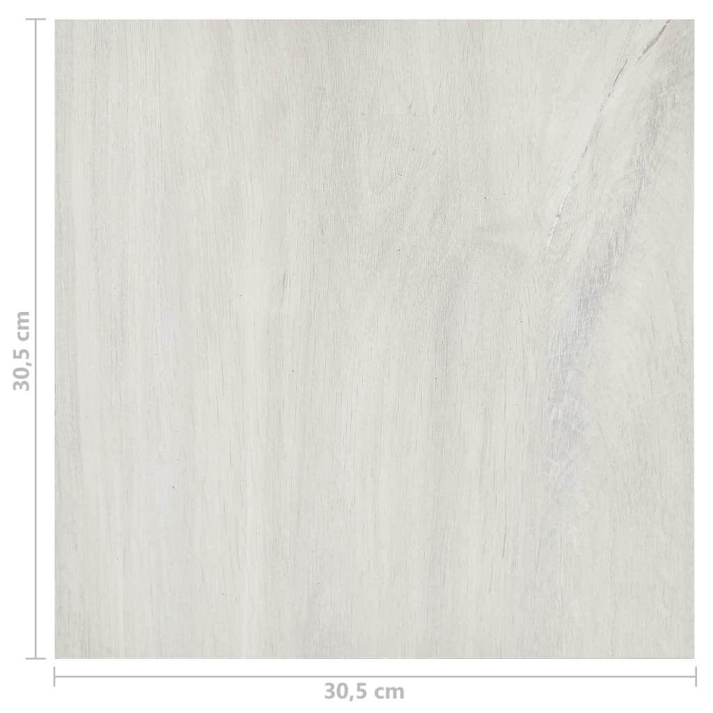 Listoni per Pavimenti Autoadesivi 55 pz in PVC 5,11 m² Crema - homemem39