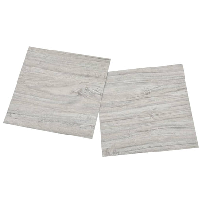 Listoni Pavimenti Autoadesivi 55 pz in PVC 5,11m² Grigio Chiaro - homemem39