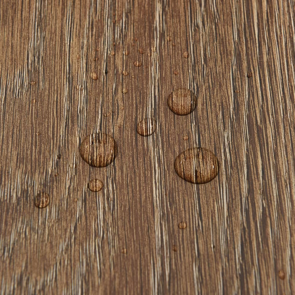 Listoni per Pavimenti Autoadesivi 55 pz in PVC 5,11 m² Marroni