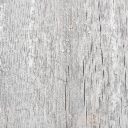 Listoni per Pavimenti Autoadesivi 55 pz in PVC 5,11 m² Grigi