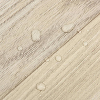 Listoni Pavimenti Autoadesivi 55 pz in PVC 5,11 m² Beige Rigati - homemem39