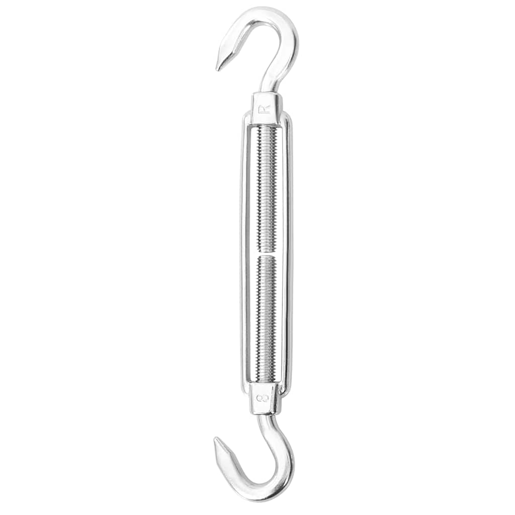Set Accessori per Vela Parasole 8 pz in Acciaio Inossidabile | homemem39