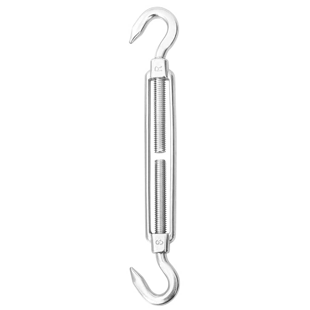 Set Accessori per Vela Parasole 9 pz in Acciaio Inossidabile | homemem39