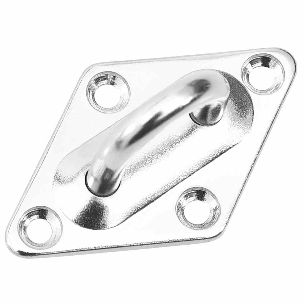 Set Accessori per Vela Parasole 9 pz in Acciaio Inossidabile | homemem39