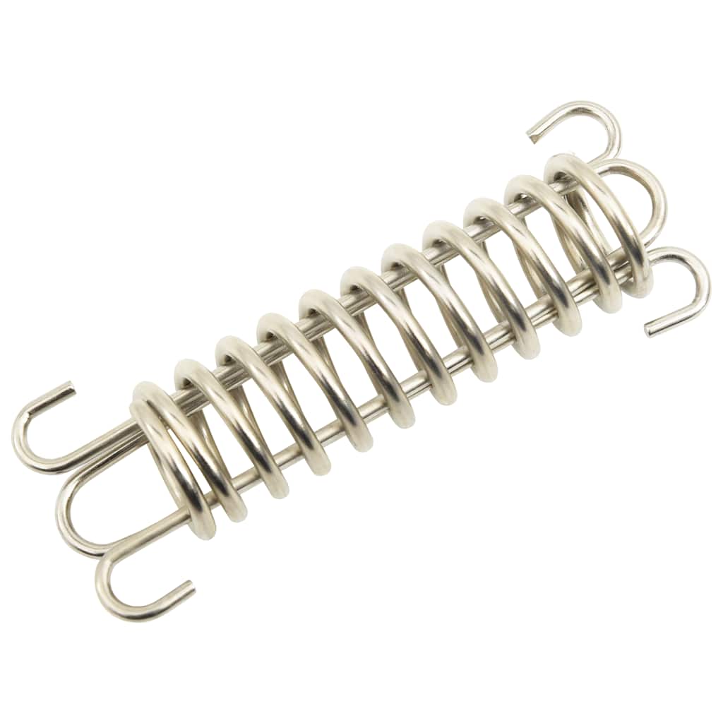 Fermi a Molla per Vela Parasole 5 pz in Acciaio Inox | homemem39
