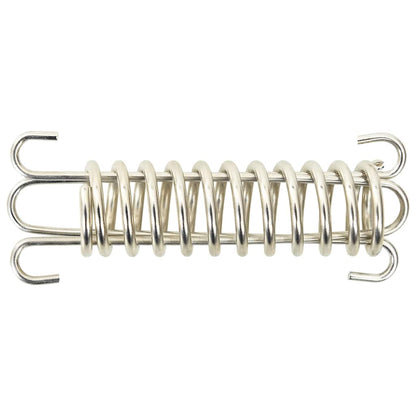 Fermi a Molla per Vela Parasole 5 pz in Acciaio Inox | homemem39