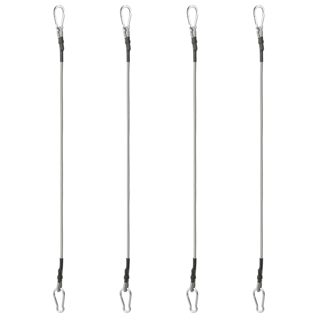 Corde con Moschettone 4 pz Gomma | homemem39