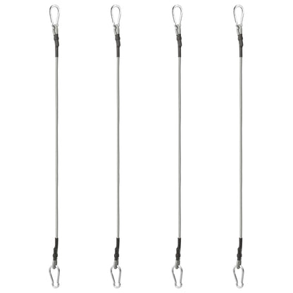 Corde con Moschettone 4 pz Gomma | homemem39