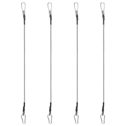 Corde con Moschettone 4 pz Gomma | homemem39