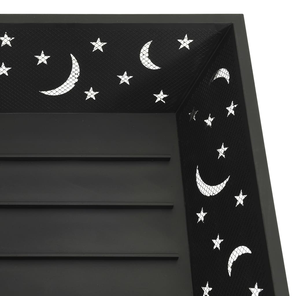 Braciere con Attizzatoio 62 cm XXL in Acciaio - homemem39