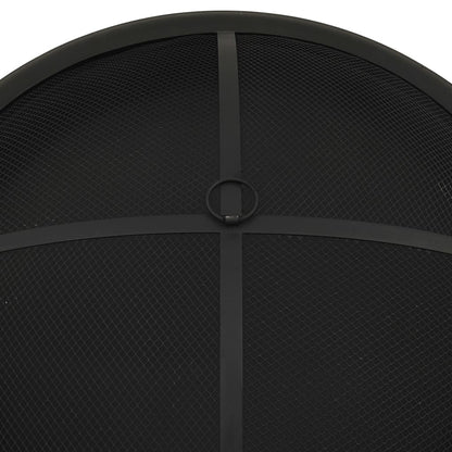 Braciere con Attizzatoio 75 cm XXL in Acciaio - homemem39