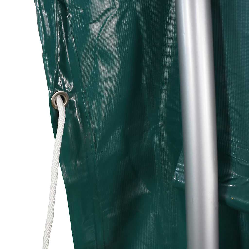 Tenda per Bestiame in PVC 3,7x3,7 m Verde | homemem39