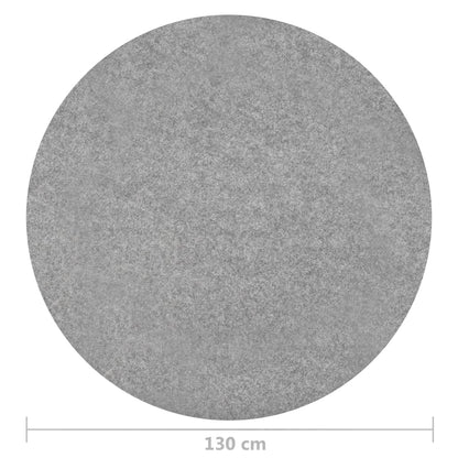 Erba Artificiale con Tacchetti D. 130 cm Grigio Rotondo - homemem39