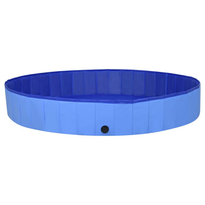 Piscina per Cani Pieghevole Blu 200x30 cm in PVC | homemem39