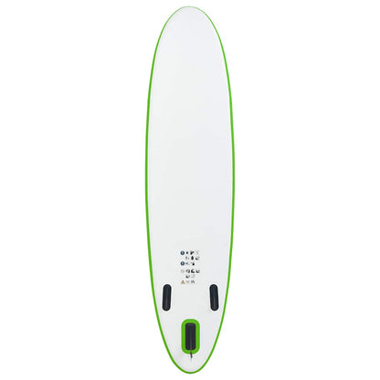 Set Tavola da SUP Gonfiabile Verde e Bianco - homemem39