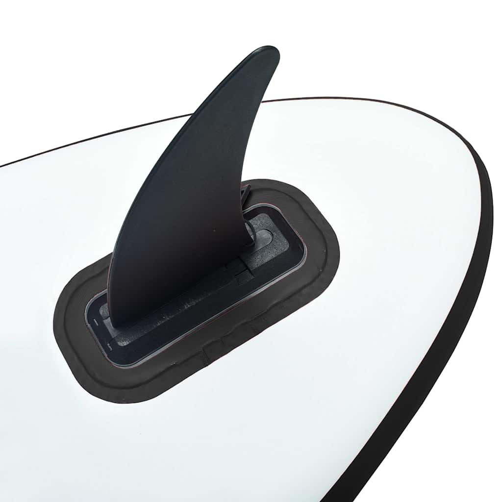 Set Tavola Gonfiabile da SUP con Vela Nero e Bianco | homemem39