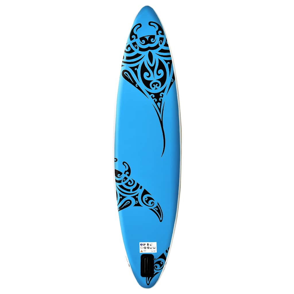 Set Tavola Gonfiabile da SUP 305x76x15 cm Blu | homemem39