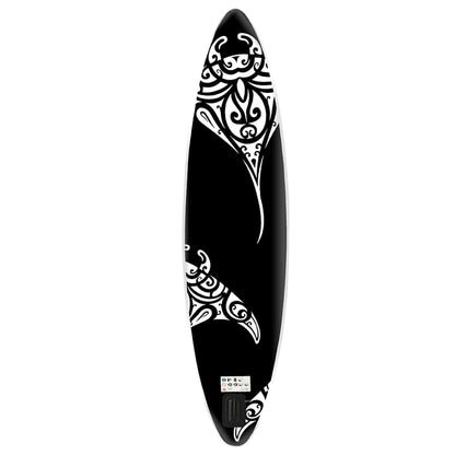 Set Tavola Gonfiabile da SUP 305x76x15 cm Nera | homemem39