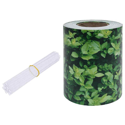 Recinzione Frangivento da Giardino PVC 70x0,19 m Verde | homemem39