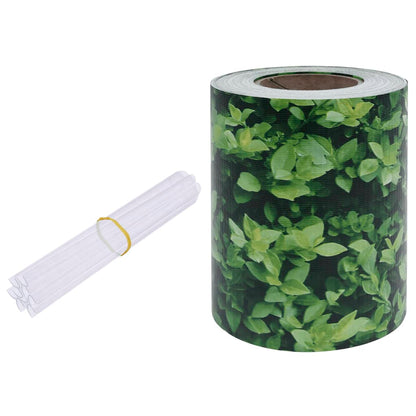 Recinzione Frangivento da Giardino PVC 70x0,19 m Verde - homemem39