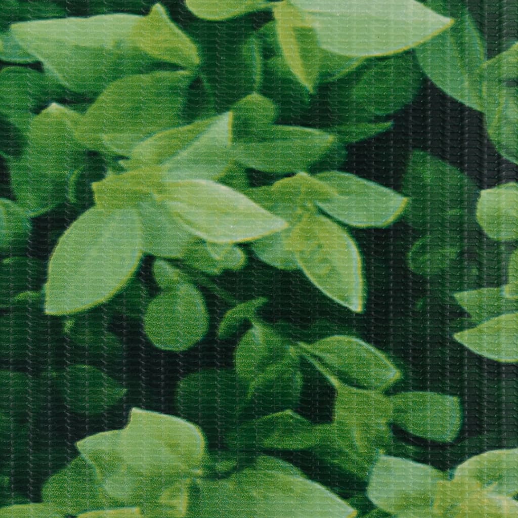 Recinzione Frangivento da Giardino PVC 70x0,19 m Verde - homemem39