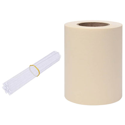 Recinzione Frangivento da Giardino PVC 70x0,19 m Crema | homemem39