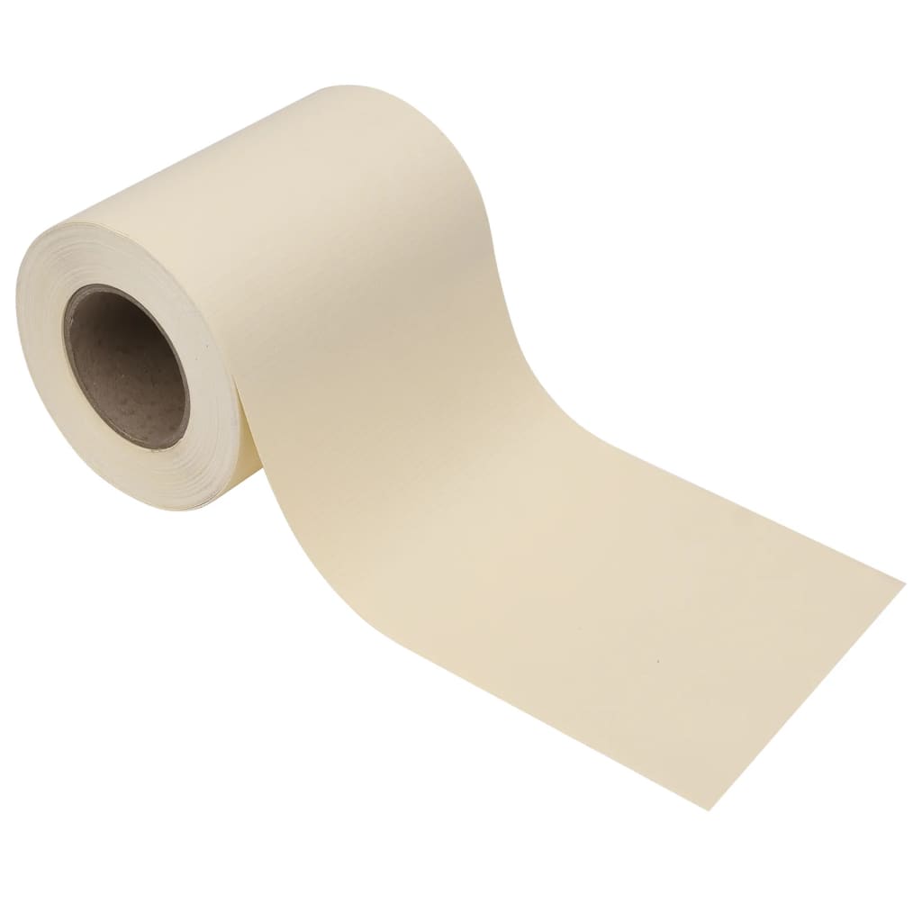 Recinzione Frangivento da Giardino PVC 70x0,19 m Crema - homemem39