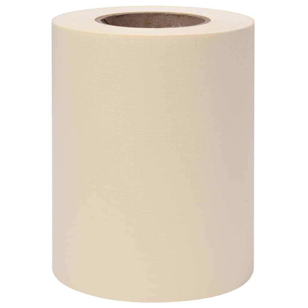 Recinzione Frangivento da Giardino PVC 70x0,19 m Crema - homemem39