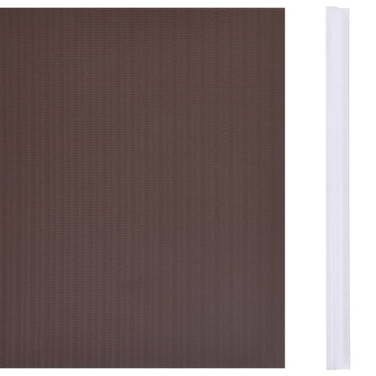 Recinzione Frangivento da Giardino PVC 35x0,19 m Marrone | homemem39