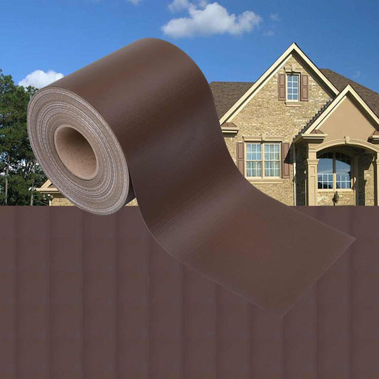 Recinzione Frangivento da Giardino PVC 70x0,19 m Marrone | homemem39