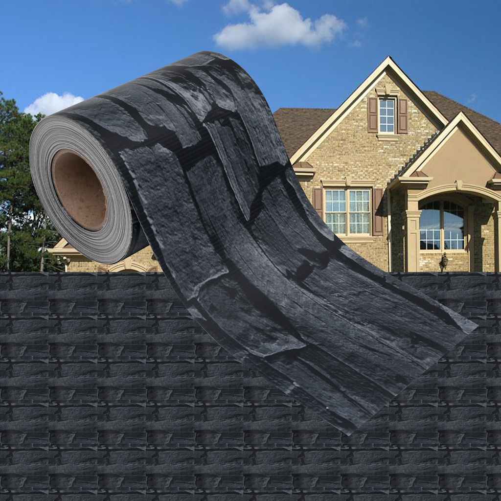 Recinzione Frangivento Giardino PVC 35x0,19 m Grigio Pietra | homemem39