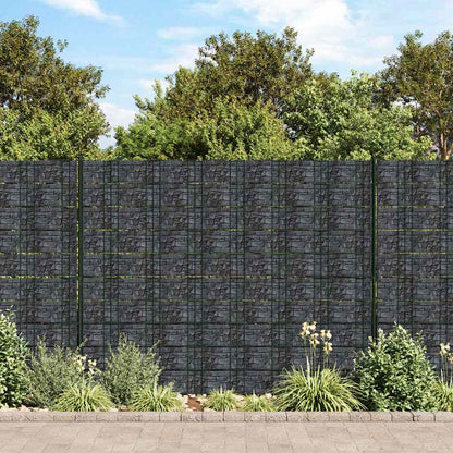 Recinzione Frangivento da Giardino PVC 70x0,19 m Grigio | homemem39