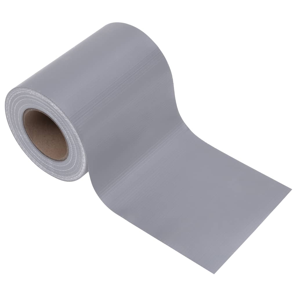 Recinzione Frangivento 4 pz in PVC 35x0,19m Grigio Chiaro Opaco | homemem39