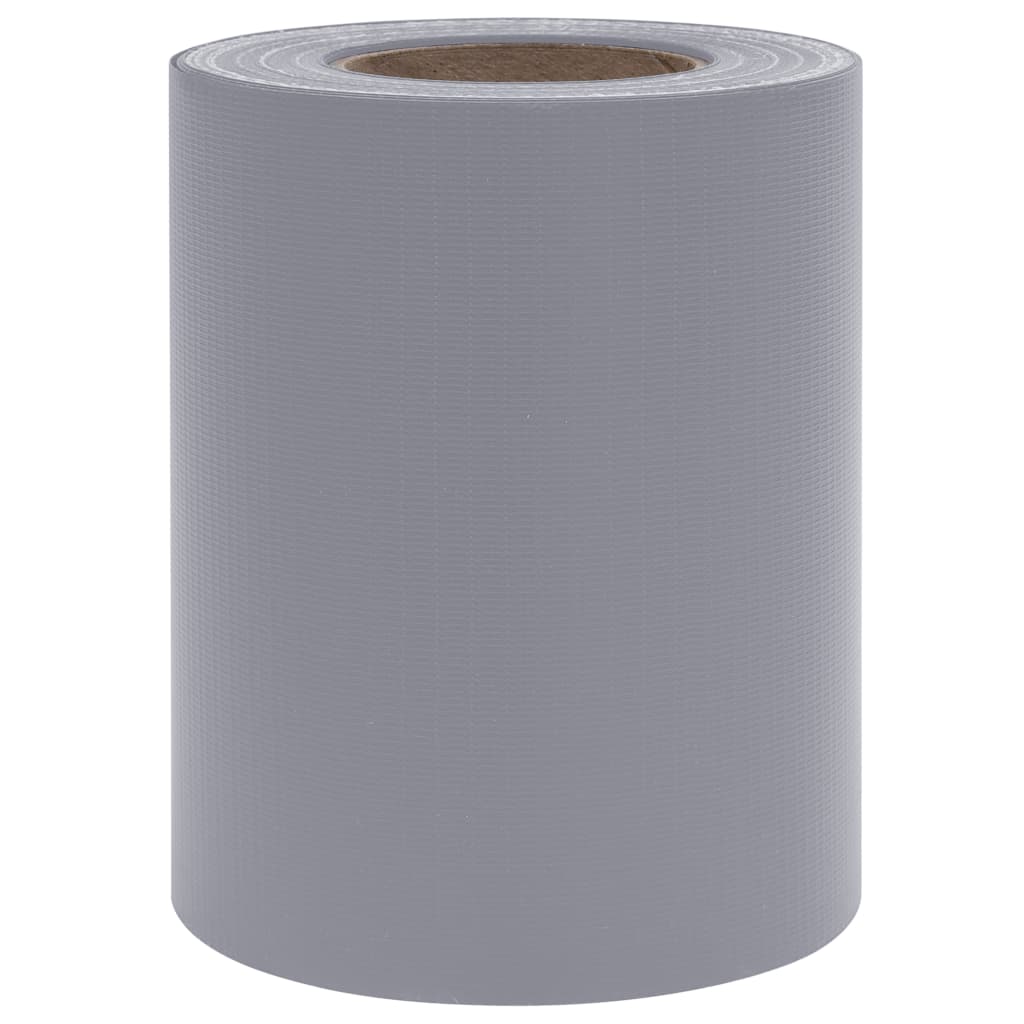 Recinzione Frangivento 4 pz in PVC 35x0,19m Grigio Chiaro Opaco | homemem39