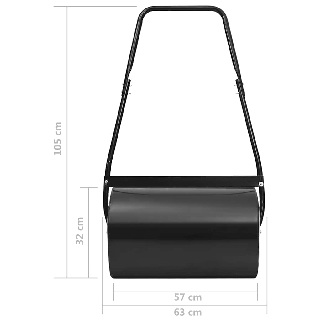 Arieggiatore da Giardino Nero 63 cm 50 L | homemem39