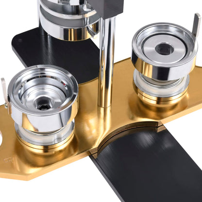 Macchina per Badge con 500 Set a Spilla 37 mm Punzone Rotativo | homemem39