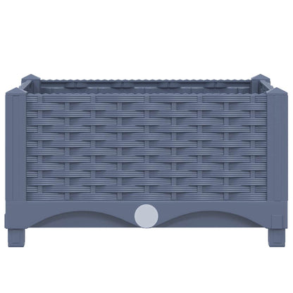 Fioriera Rialzata 40x40x23 cm in Polipropilene - homemem39