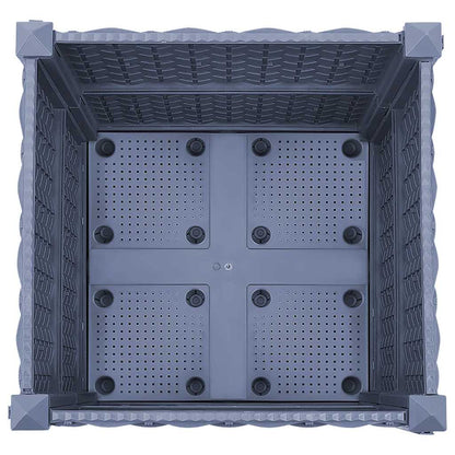 Fioriera Rialzata 40x40x38 cm in Polipropilene