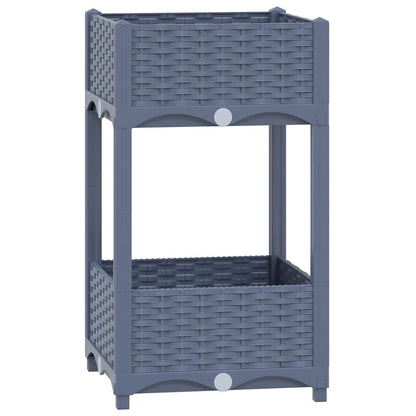 Fioriera Rialzata 40x40x71 cm in Polipropilene | homemem39