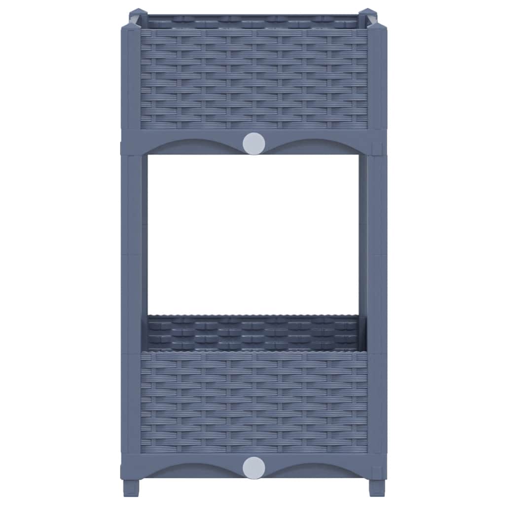 Fioriera Rialzata 40x40x71 cm in Polipropilene | homemem39