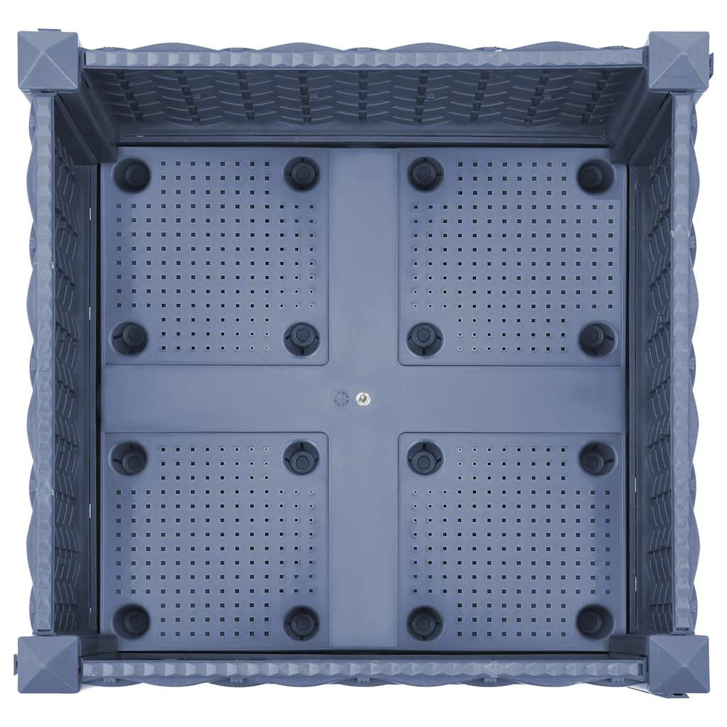 Fioriera Rialzata 40x40x71 cm in Polipropilene | homemem39