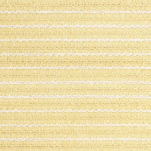 Schermo Frangivista per Balcone Beige 90x500 cm in HDPE - homemem39