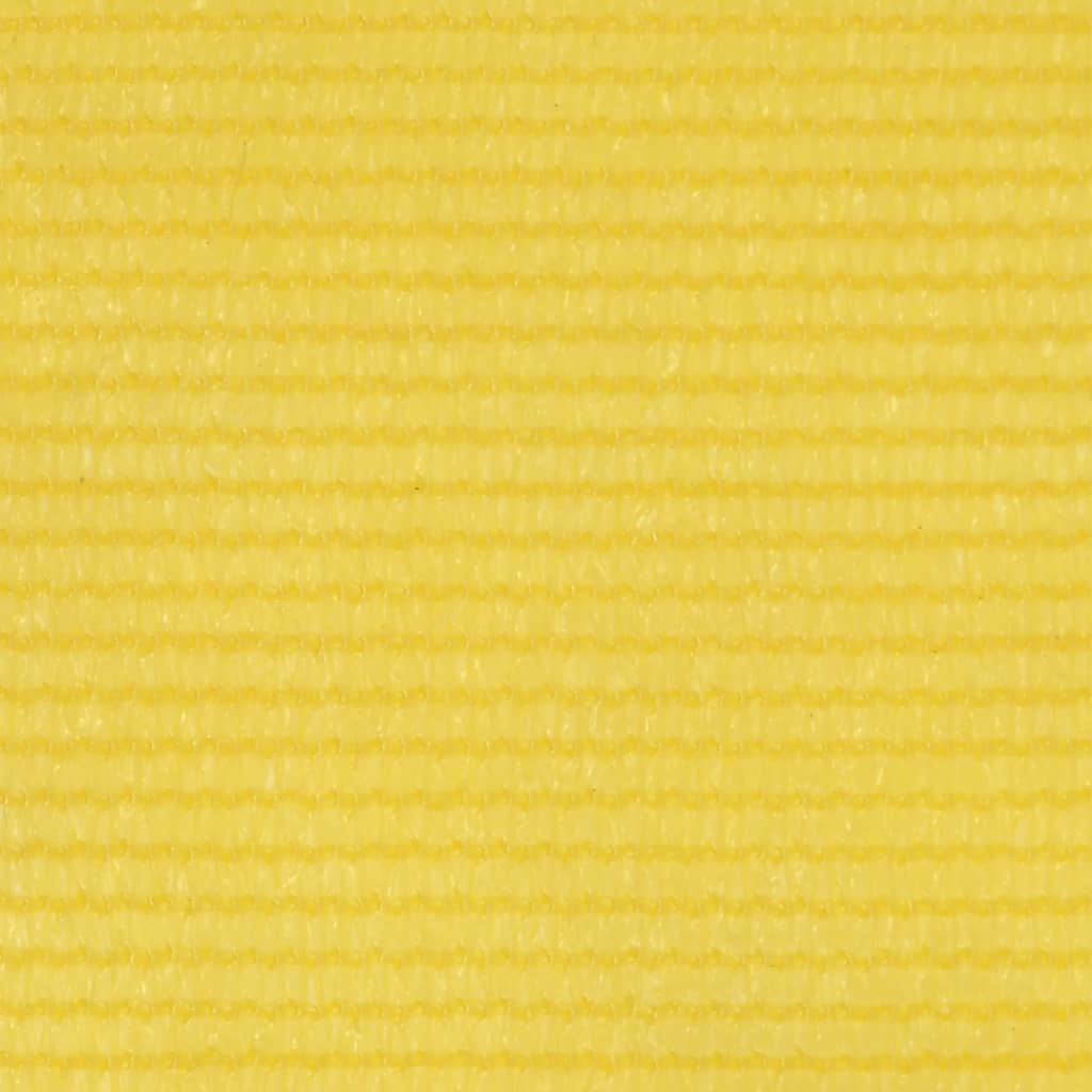 Sichtschutz für Balkon Gelb 120x500 cm aus HDPE