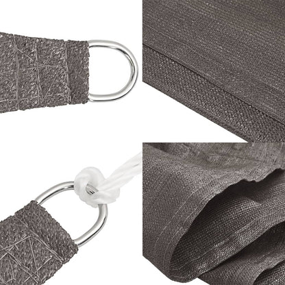 Vela Parasole 160 g/m² Antracite 4,5x4,5 m in HDPE