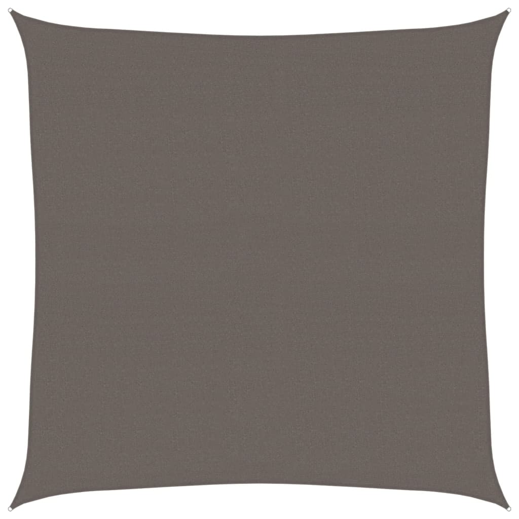 Vela Parasole 160 g/m² Antracite 6x6 m in HDPE | homemem39