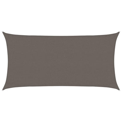 Vela Parasole 160 g/m² Antracite 3x6 m in HDPE