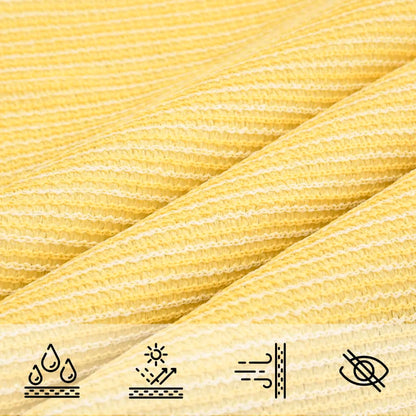 Vela Parasole 160 g/m² Beige 6x8 m in HDPE | homemem39