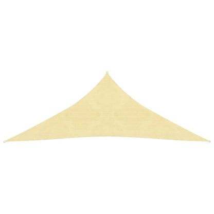 Vela Parasole 160 g/m² Beige 4x4x4 m in HDPE - homemem39