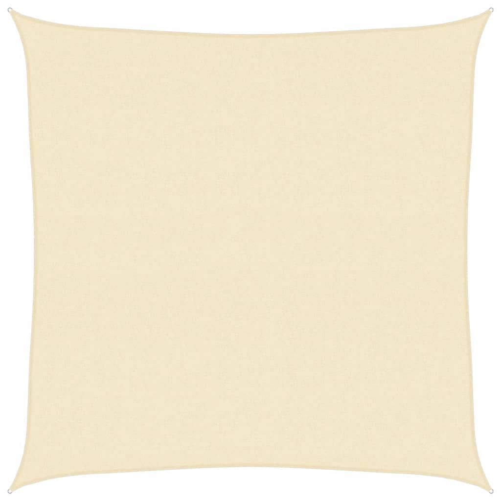 Vela Parasole 160 g/m² Crema 7x7 m in HDPE | homemem39